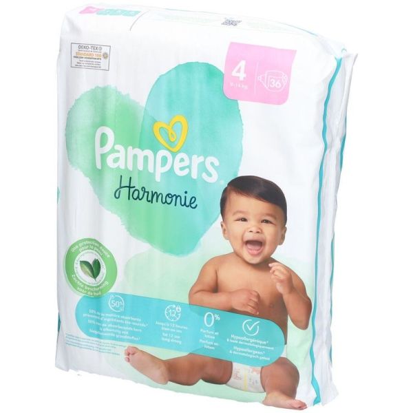 Harmonie couche Taille 4 - 36 pièces
