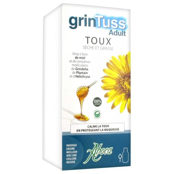 Aboca GrinTuss Sirop Adultes - 210 g