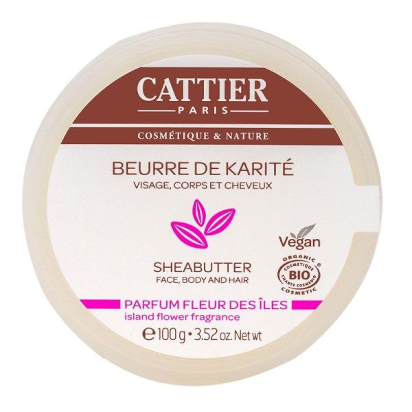 Beurre de Karité Fleurs des îles Bio - 100 g