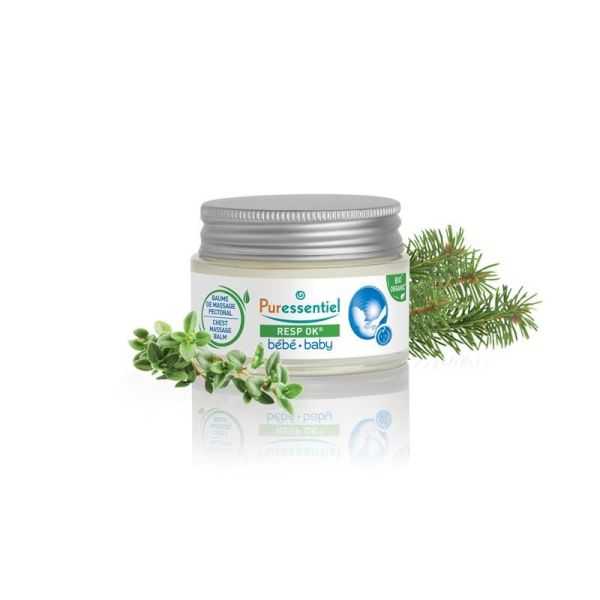 Respiratoire / Resp OK® Baume de massage pectoral Bébé Resp'OK® - 30 ml