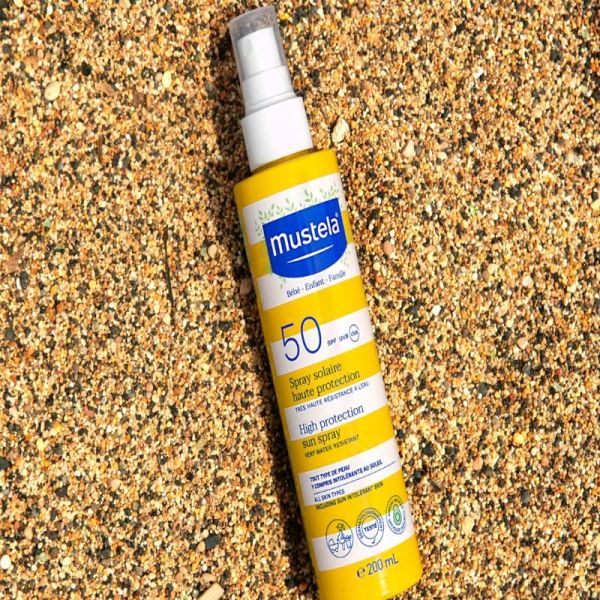 Protection solaire Spray Solaire haute protection SPF 50 - 200ml