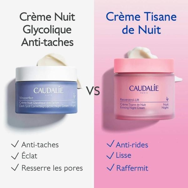 Resveratrol-lift Crème Tisane de Nuit au Collagène Vegan et Resvératrol - 50mL