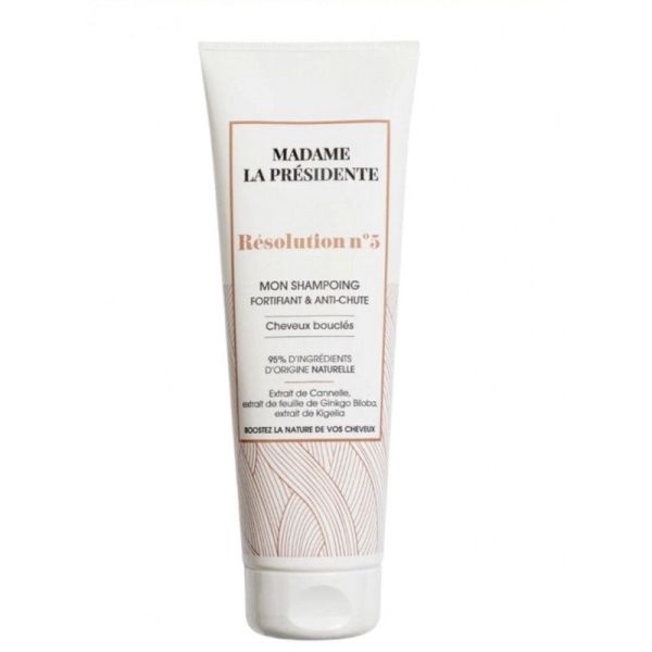 Madame La Présidente Résolution n°5 Shampoing Anti-Chute Cheveux Bouclés - 250 ml