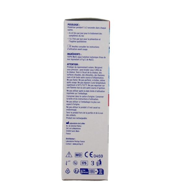 Spray nasal bébé nez bouché - 100 ml