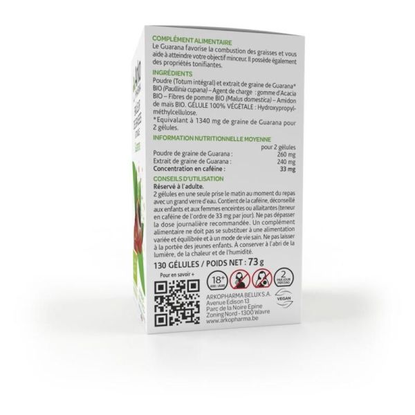Arkogélules® Guarana - 40 gélules