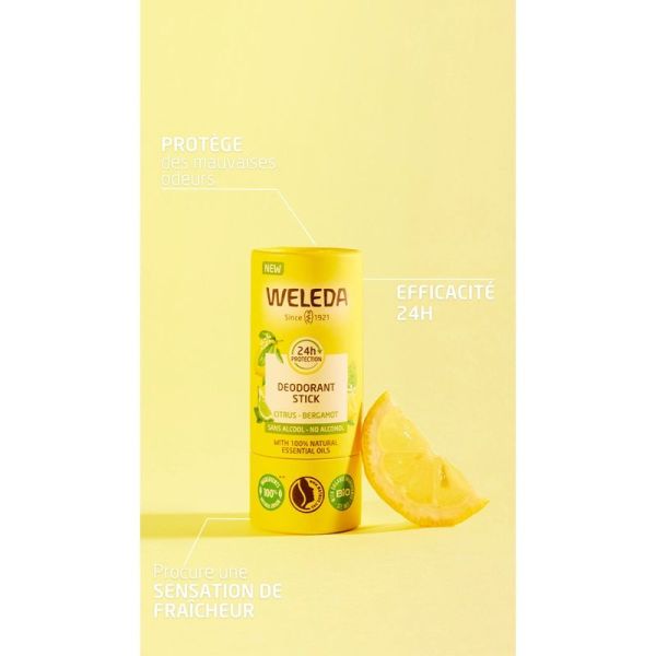 Déodorant solide Citrus Bergamote - Duo