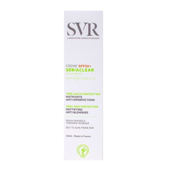 SVR Sebiaclear Crème SPF50+ 40 ml