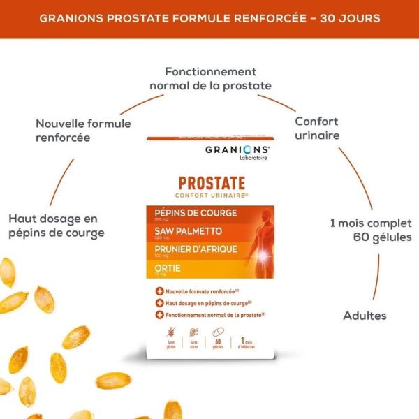 GRANIONS Prostate - 60 gélules