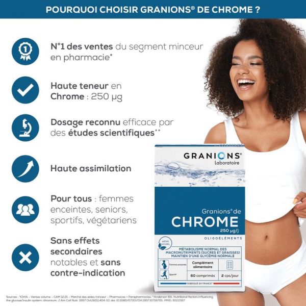 Chrome - 60 comprimés