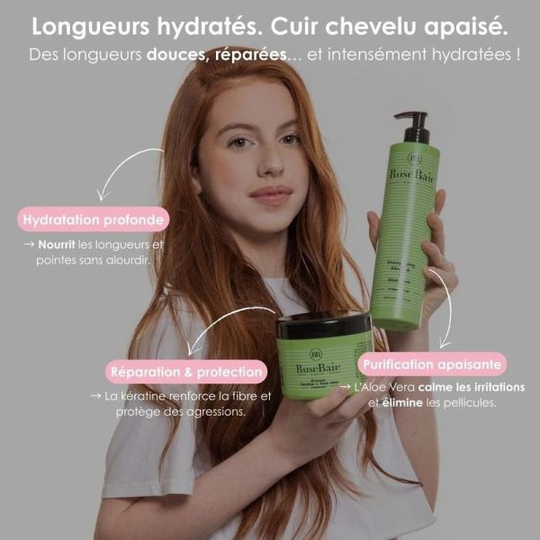 Sérum Cristal à l'aloe vera - Aloe vera & Kératine - 100 ml