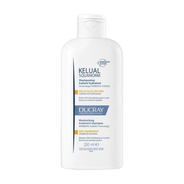 KELUAL SQUANORM Shampooing traitant hydratant - 200ml