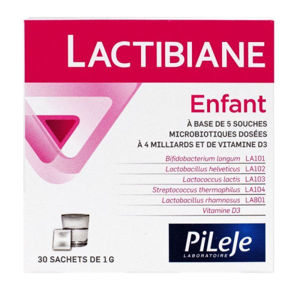 Lactibiane Enfant - 30 sachets de 1g