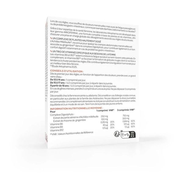 Règles Douloureuses - 30 comprimés