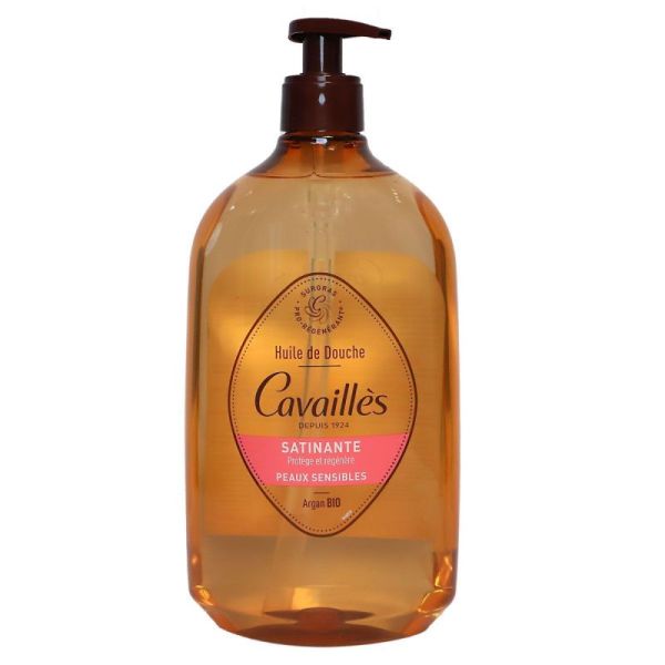 Huile de douche satinante - 750ml