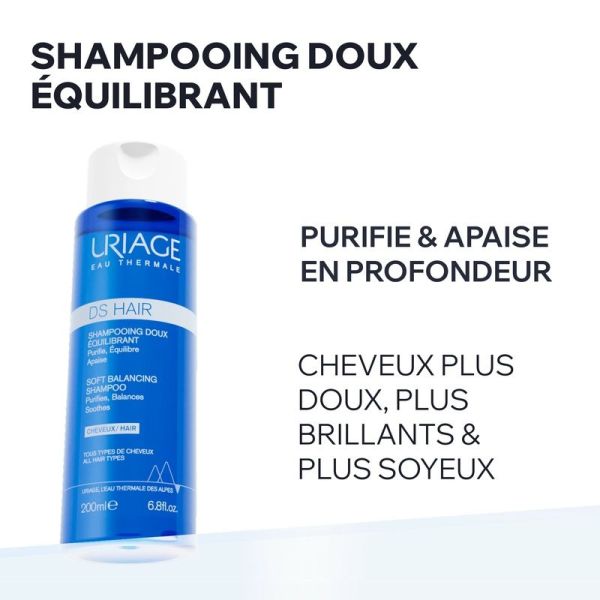 DS HAIR Shampooing Doux Équilibrant - 200 ml