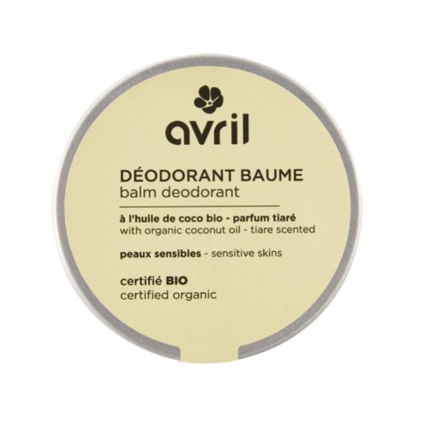 Déodorant baume peaux sensibles Tiaré - 85g