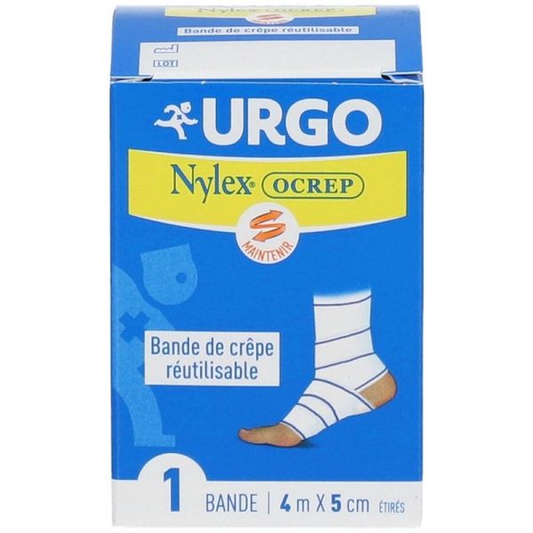 Nylexocrepe Bande de crêpe - 5 cm x 4 m