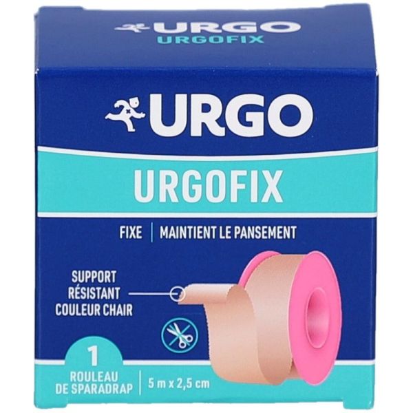 UrgoSyval sparadrap résistant - 2,5 cm x 5 m