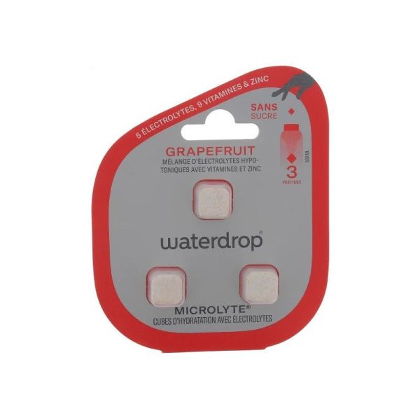 Waterdrop Microlyte Grapefruit - 3 cubes