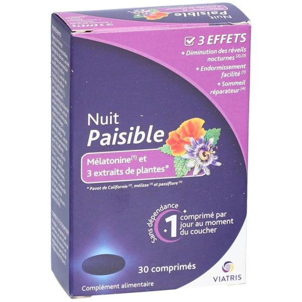 Nuit Paisible Comprimés - 30