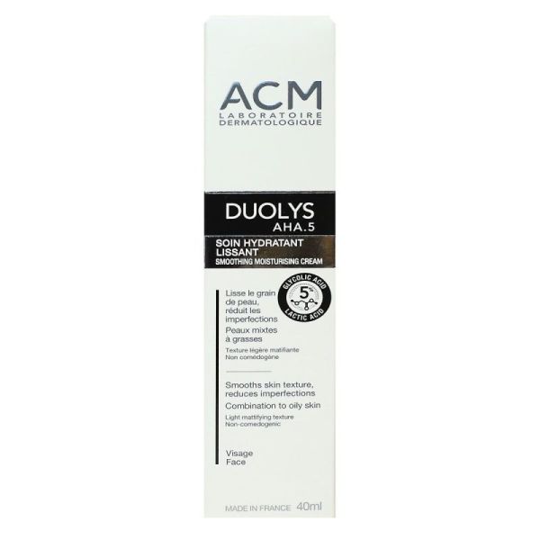 Duolys AHA.5 Soin Hydratant Lissant - 40 ml