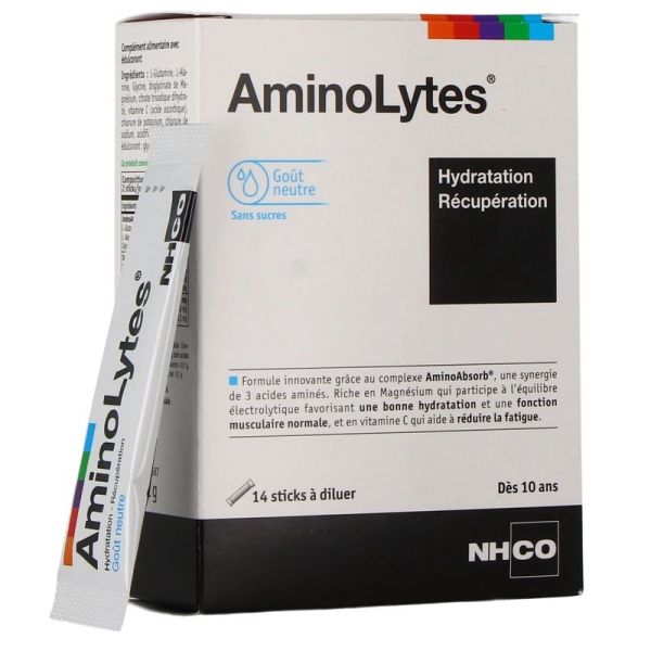 AminoLytes Hydratation - Récupération - 14 sticks