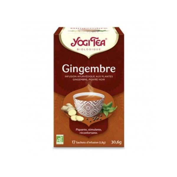 Gingembre infusion ayurvédique - 17 sachets