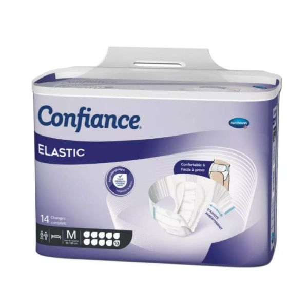  Confiance Elastic absorption 10 Gouttes taille M Hartmann - 14 changes complets