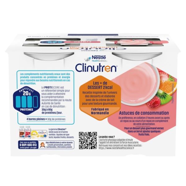Dessert HP/HC+ Fraise - 200g