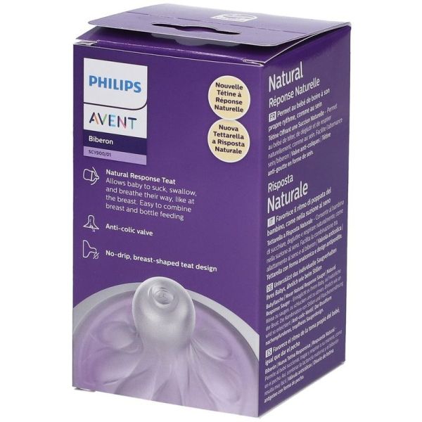 Natural Response Biberon Plastique - 125 ml