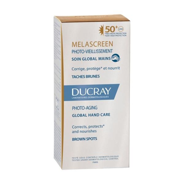 Melascreen Soin global mains SPF50+ - 50ml