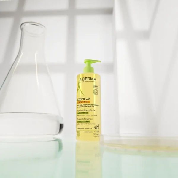 Huile lavante émolliente anti-grattage EXOMEGA CONTROL - 1 000 ml