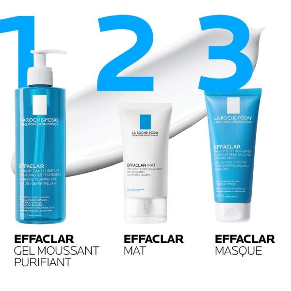 Effaclar Mat - Soin Matifiant Crème Hydratante Sébo-Régulatrice - 40ml