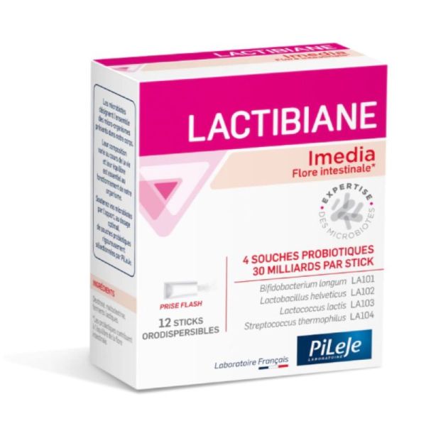 Lactibiane Imedia - 12 sticks