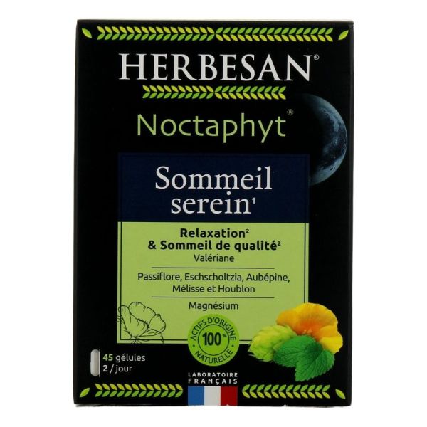 Sommeil serein gélules Noctaphyt - 45 gélules