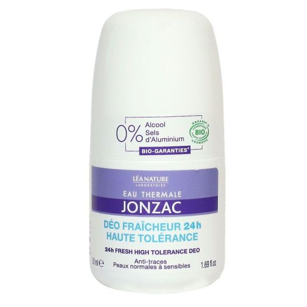 Jonzac Déo Fraicheur Hypoallergénique Bio - 50ml