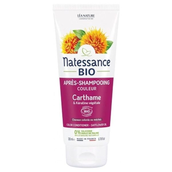 Après-shampoing Couleur Carthame & Kératine Végétale - 200ml