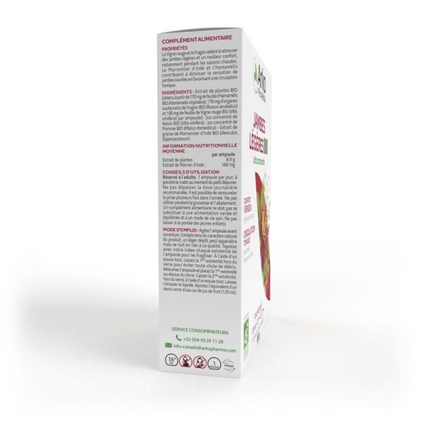 Arkofluides® Jambes légères