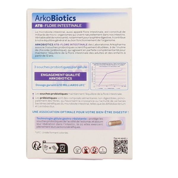 ATB Flore intestinale - 30 gélules