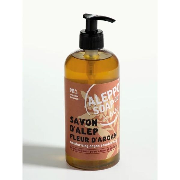 Savon d'Alep liquide Fleur d'Argan - 500ML