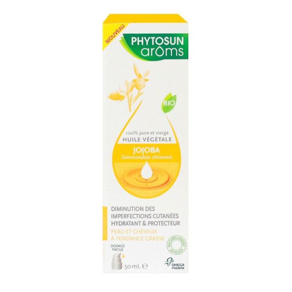 Phytosun Arôms Huile Végétale de Jojoba - 50ml