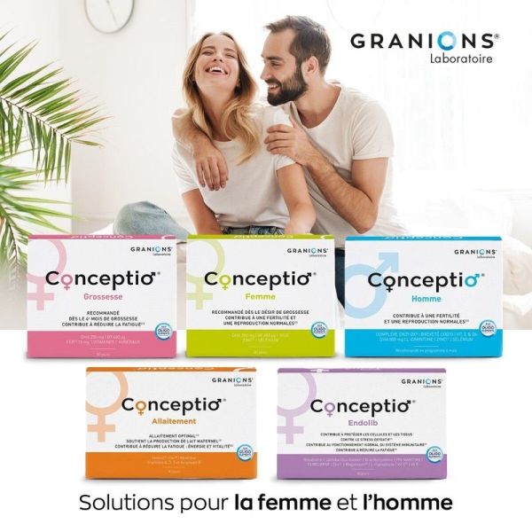 Conceptio Femme - 30 capsules + 30 gélules