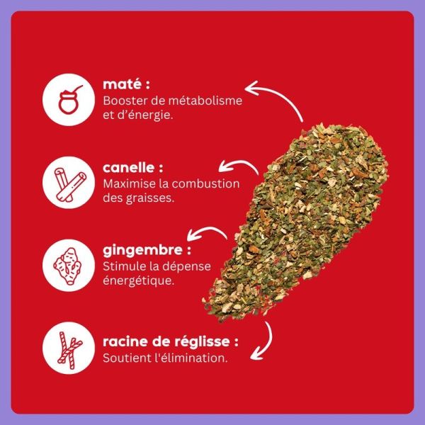 wander extrem burn - Fruits Rouges - 1 sachet