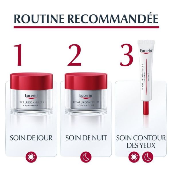 HYALURON-FILLER + VOLUME-LIFT Soin de Jour SPF 15 Peau Normale à Mixte