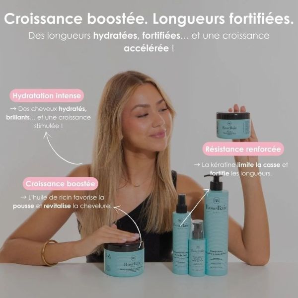 Botox capillaire à l'huile de ricin - 250 ml