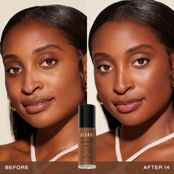 Foundation Conceal + Perfect 2-In-1 Foundation + Concealer - 14 Golden Toffee