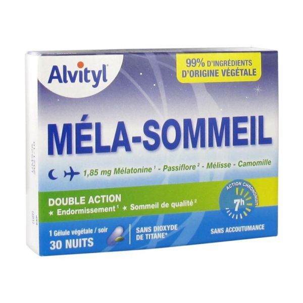 Alvityl Méla-Sommeil Nuit - 30 Gélules