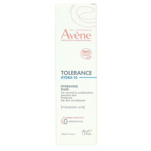 Avène Tolérance Hydra-10 fluide Hydratante - 40ml