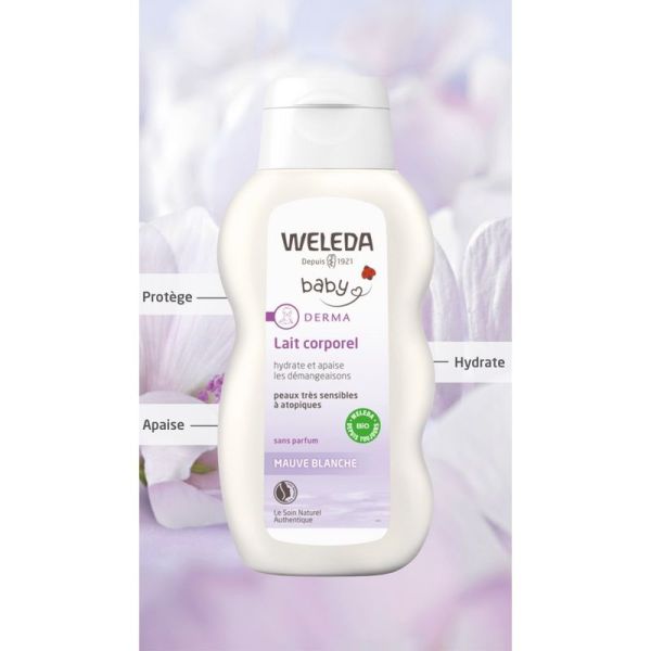 Mauve blanche Lait corporel à la Mauve blanche - 200 ml