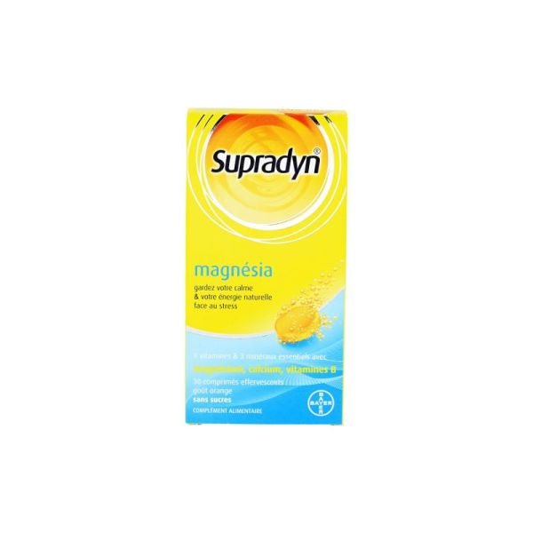 Supradyn Magnesia, 30 comprimés effervescents